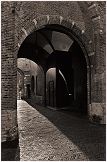 15th century city gate Amsterdamse poort